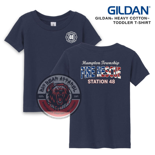 Hampton Fire Toddler Short Sleeve T-Shirt
