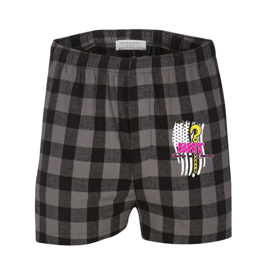 BRT Men's Double Brushed Flannel Boxers