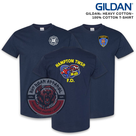 Hampton Fire Short Sleeve T-Shirt (Old School)