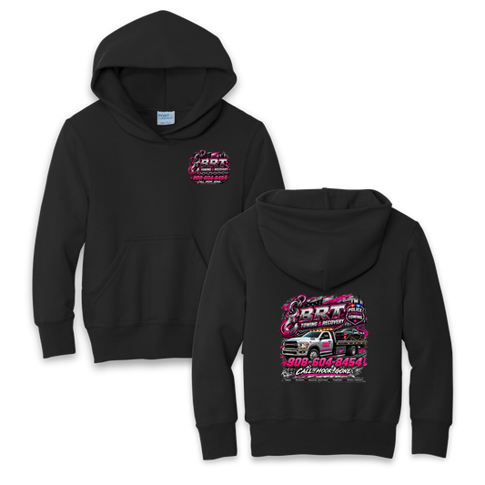 BRT Youth Core Fleece Pullover Hooded Sweatshirt
