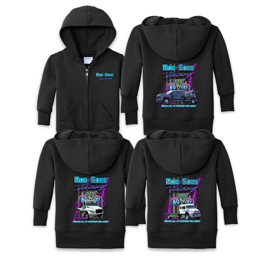 Ron & Sons Infant/Toddler Core Fleece Full-Zip Hooded Sweatshirt