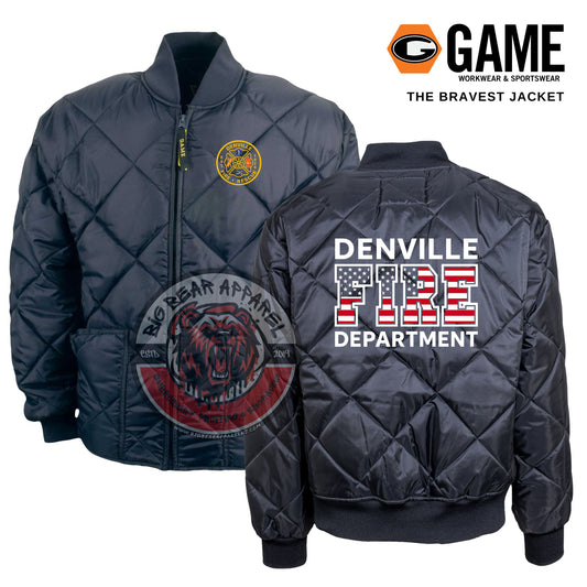 Denville Fire Quilted Jacket