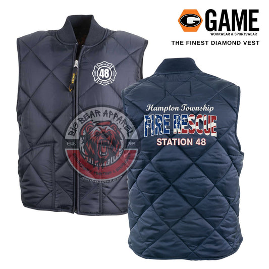 Hampton Fire Quilted Vest