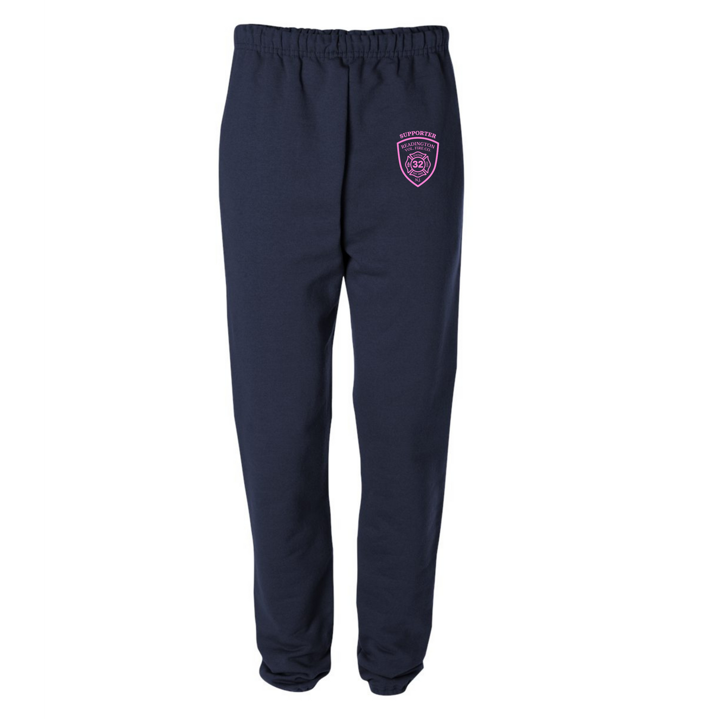 RVFC Short Sleeve Breast Cancer Adult Supporter Sweatpants