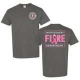 Fire Department Breast Cancer Awareness T-Shirt