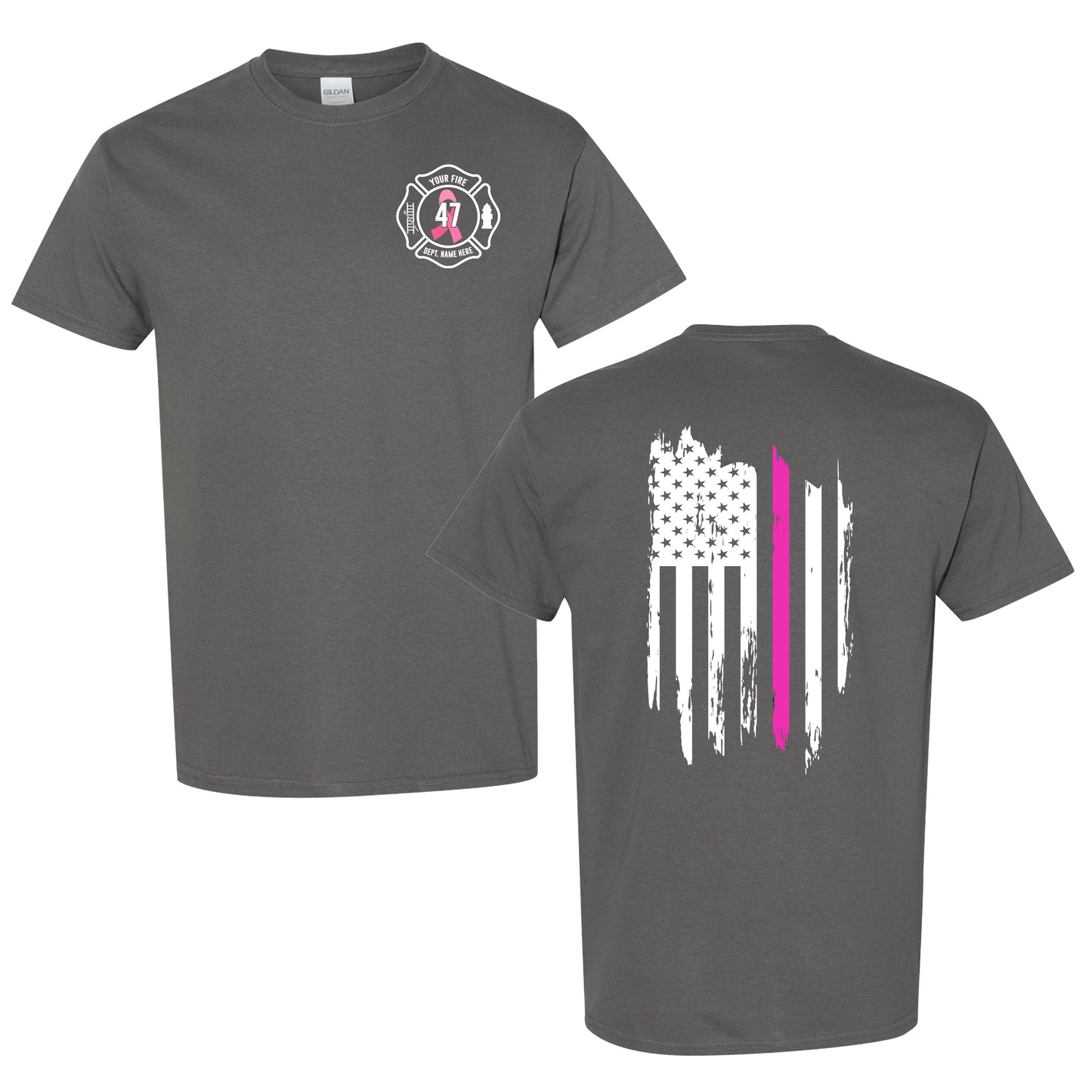 Thin Pink Line Breast Cancer T-Shirt