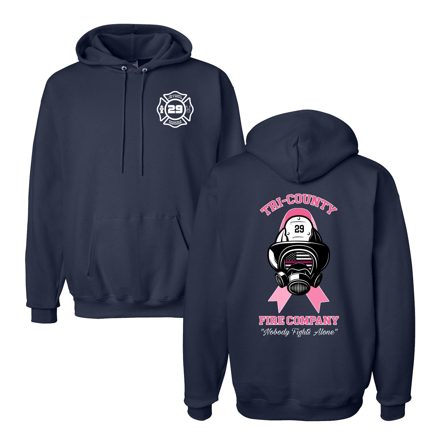 Tri-County Breast Cancer Awareness Pullover Sweatshirt