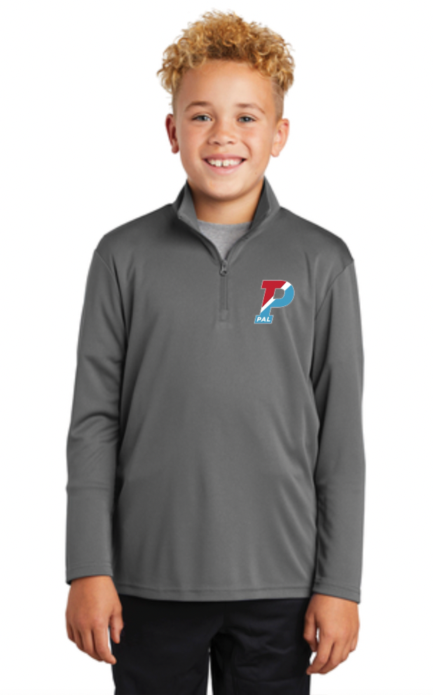 Parsippany Wrestling Warm Up Lightweight 1/4 Zip - Youth