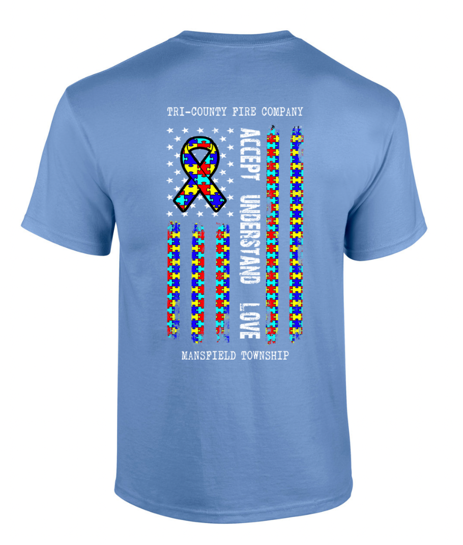 Tri-County Short Sleeve Autism Awareness T-Shirt