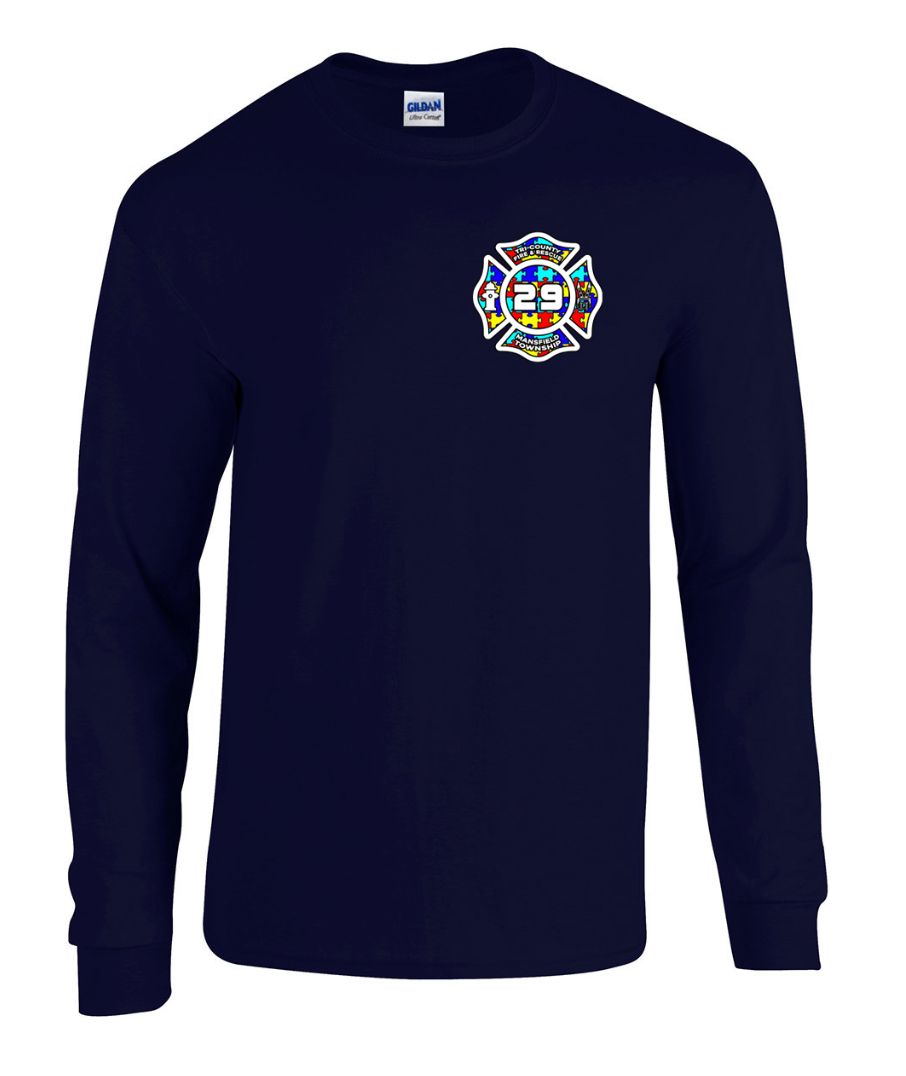 Tri-County Long Sleeve Autism Awareness T-Shirt