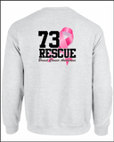 Independence First Aid Squad Breast Cancer Awareness Midweight Crewneck Sweatshirt