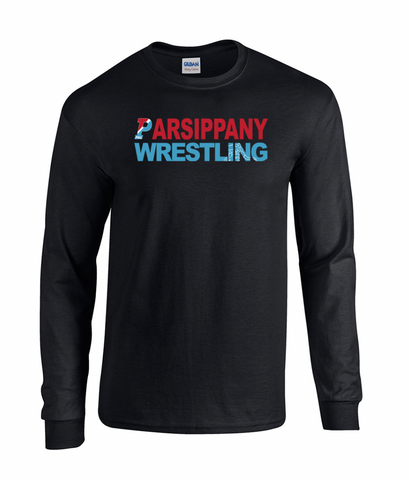 Parsippany Wrestling Adult Long Sleeve T-Shirt