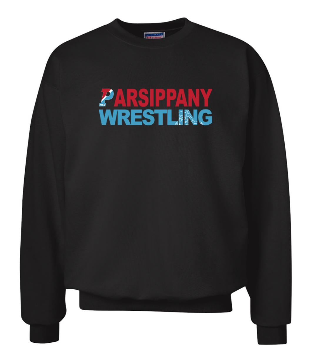 Parsippany Wrestling Adult Crew Neck Sweatshirt