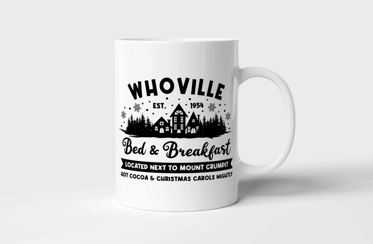 Whoville Bed & Breakfast Christmas Mug