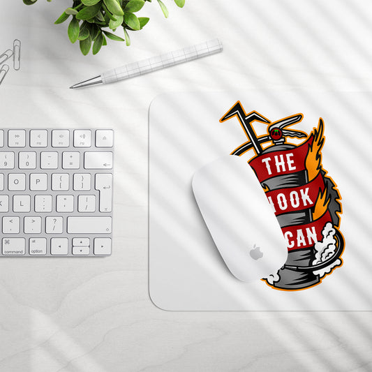 The Hook & Can Mouse Pad (New Logo)